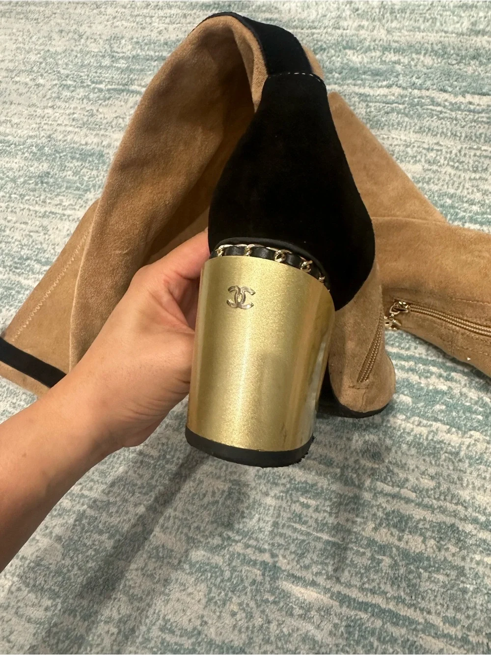 CHANEL over knee